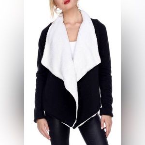 Black Cartigan Jacket Coat